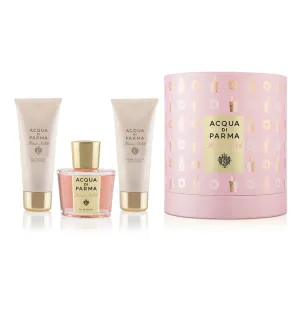 Acqua Di Parma Rosa Nobile Gift Set - 100ML EDP Spray   75G Body Cream   75ML Shower Gel (Women)