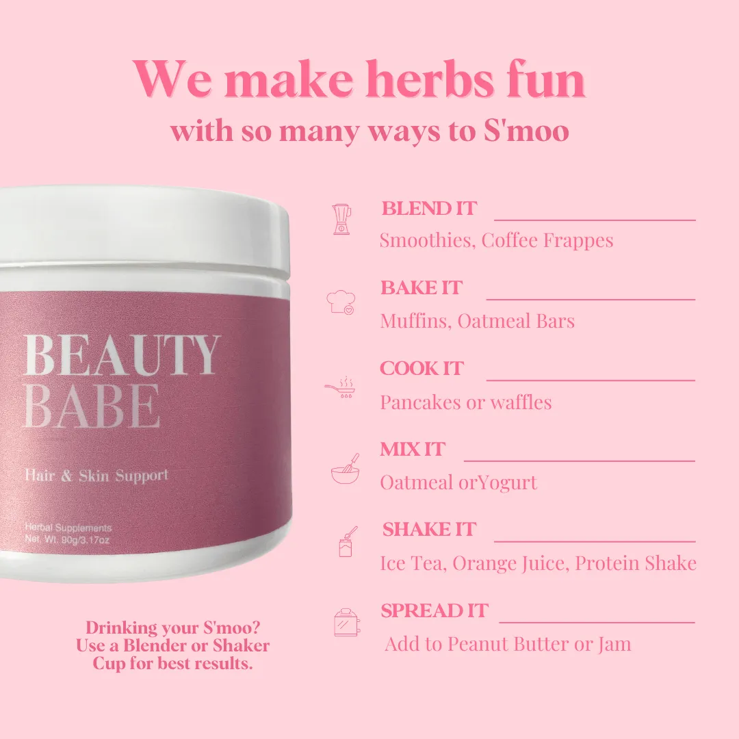Beauty Babe - Adaptogens for Hair and Skin Support