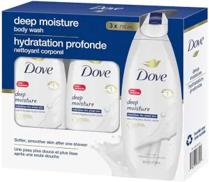 Dove Deep Moisture Bodywash(3 X 710 mililiter), 2130 milliliters