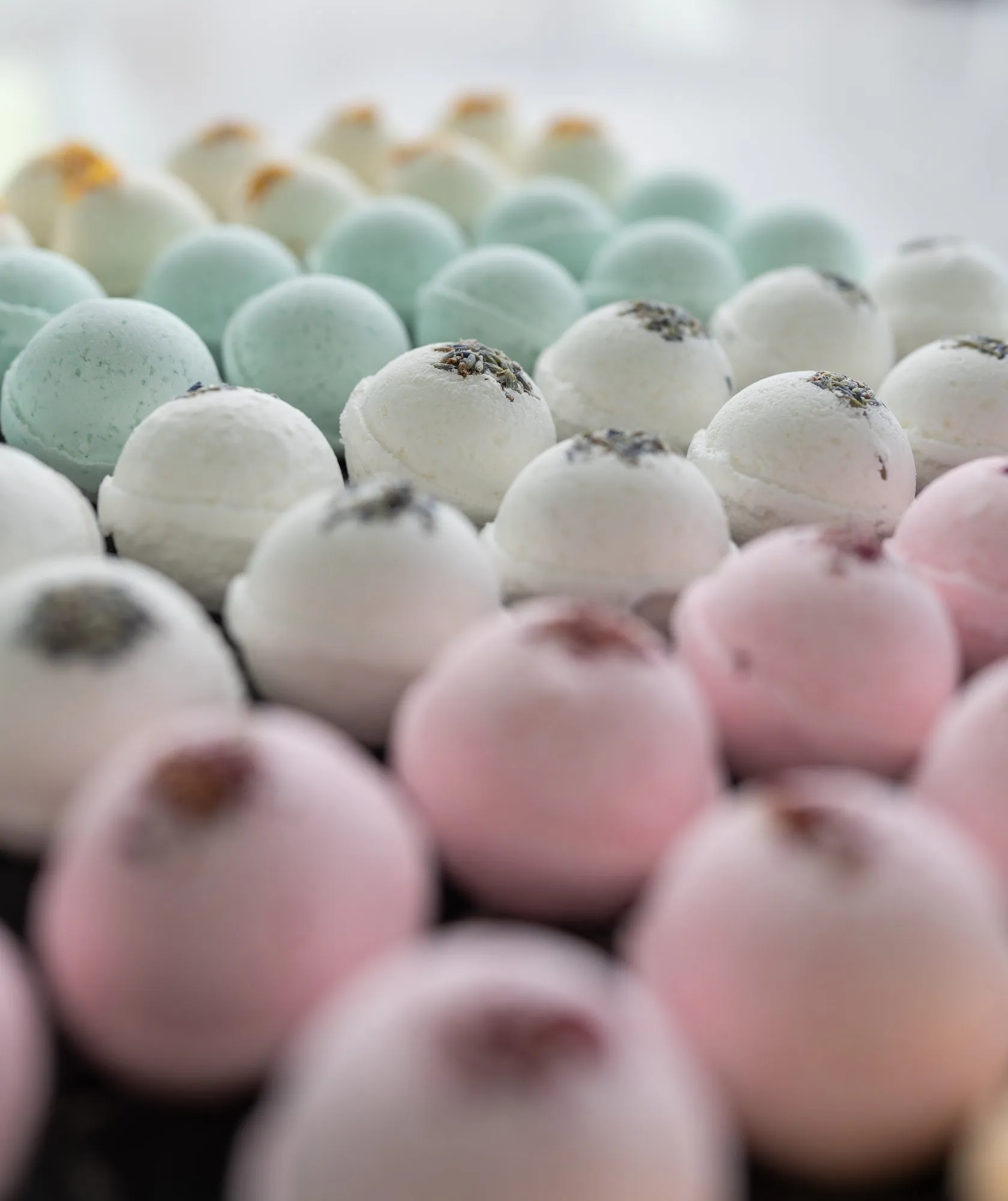 Essential Oil Bath Bombs -  Gift Box of 5