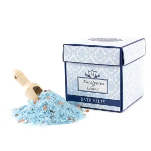 Eucalyptus & Lemon Essential Oil Bath Salts 350g