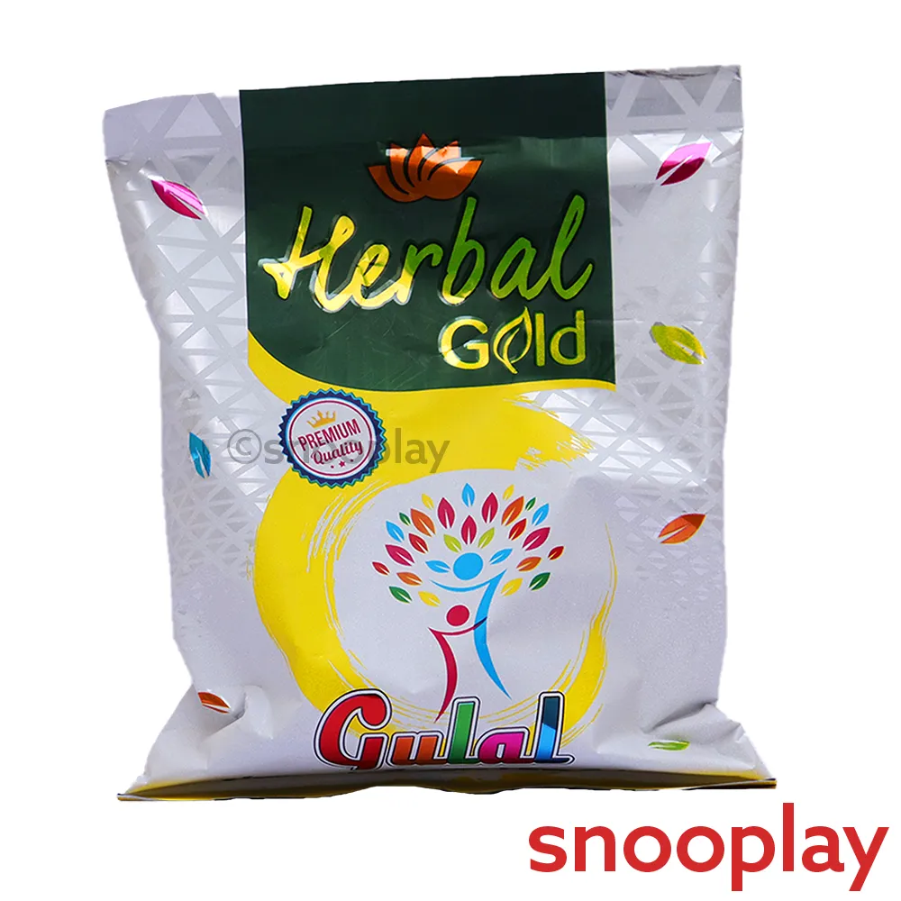 Holi Gulaal by Herbal Gold 6 Pack (6 Assorted Colours)