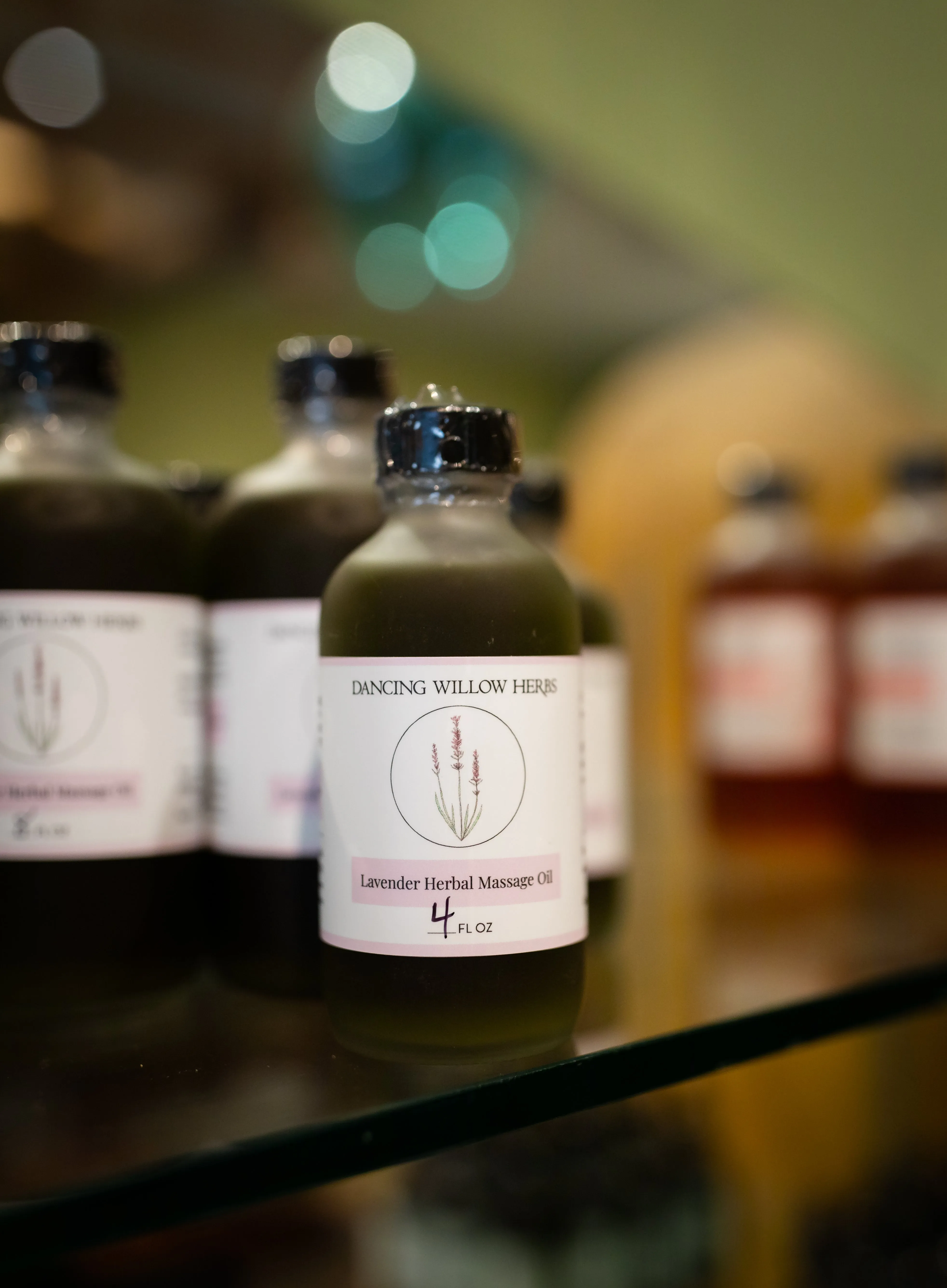 Lavender Herbal Massage Oil