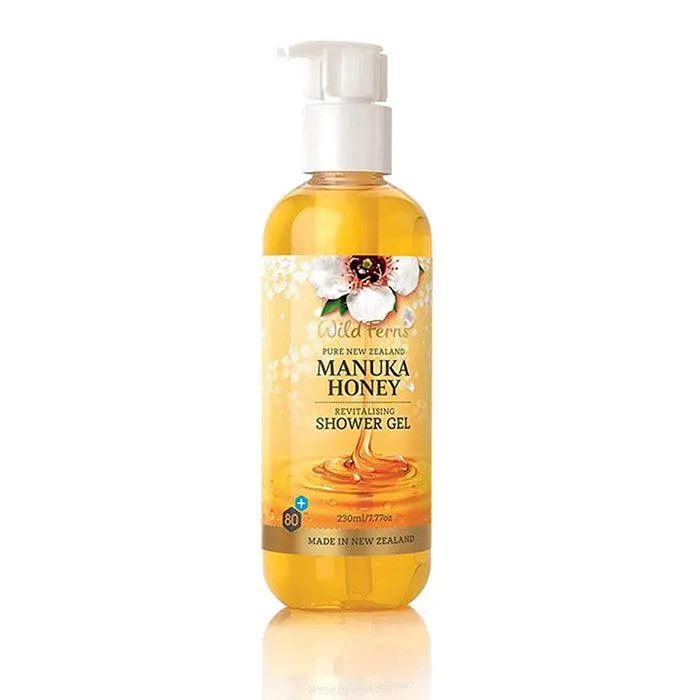 Manuka Honey Shower Gel Body Wash Wild Ferns