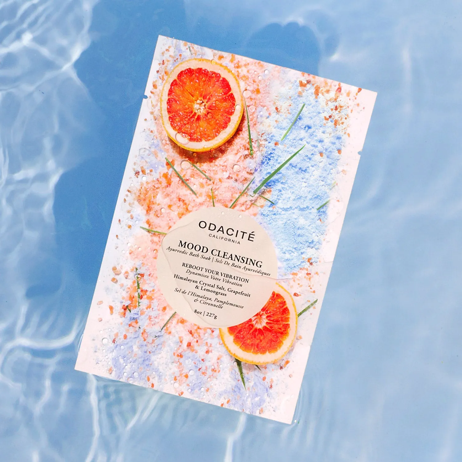 Mood Cleansing • Himalayan Crystal Salt, Grapefruit & Lemongrass • Ayurvedic Bath Soak