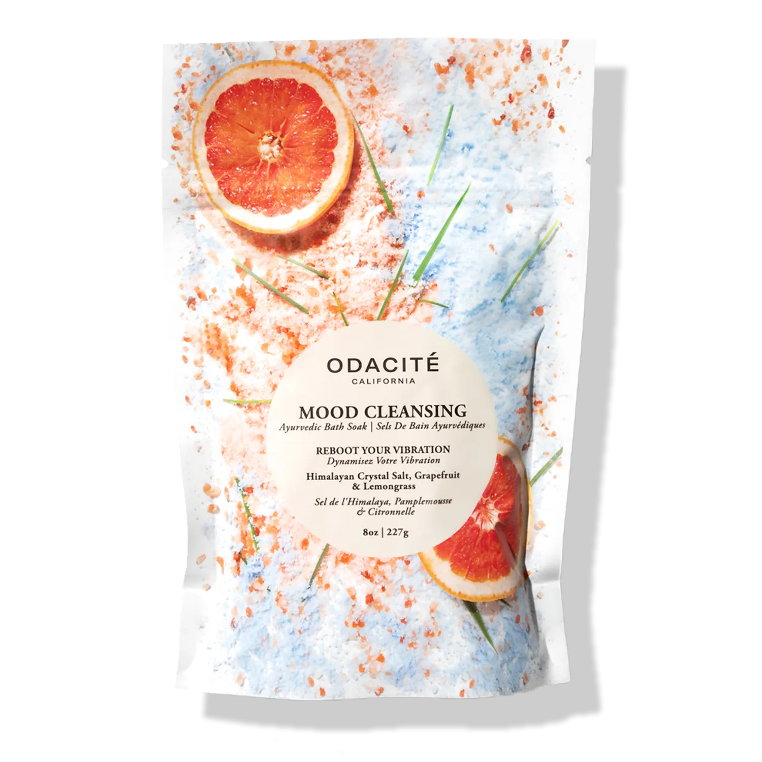 Mood Cleansing • Himalayan Crystal Salt, Grapefruit & Lemongrass • Ayurvedic Bath Soak