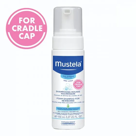 Mustela Foam Shampoo for Newborns