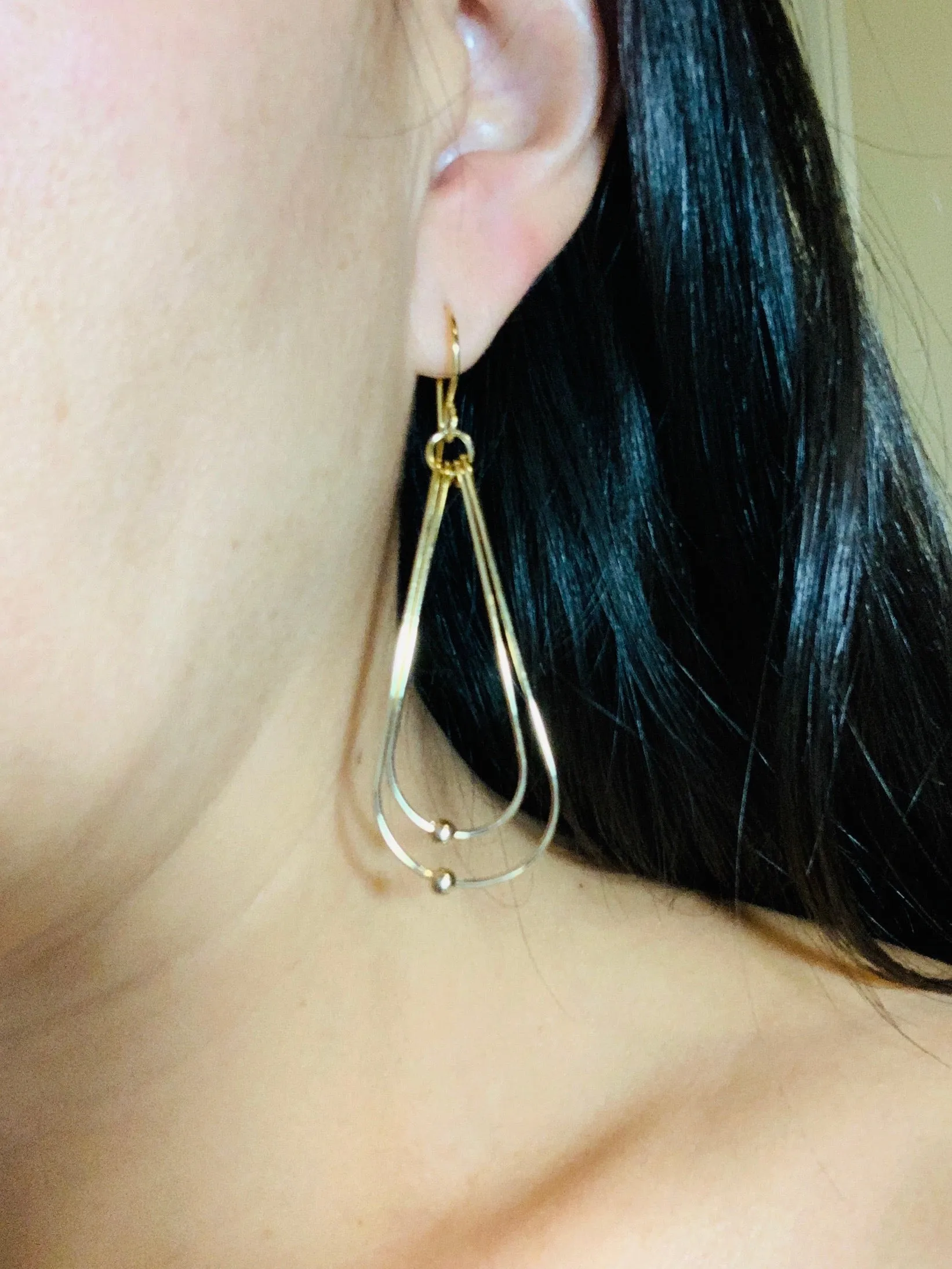 Orbit Drops Light Earrings