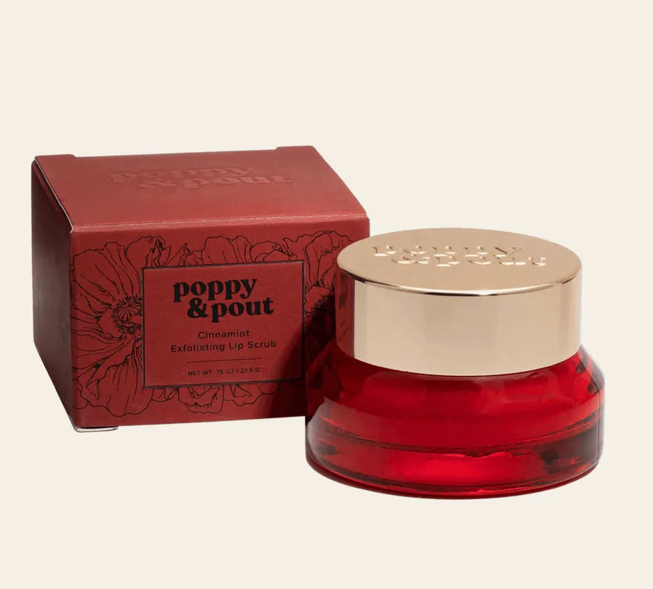 Poppy Pout Lip Scrubs