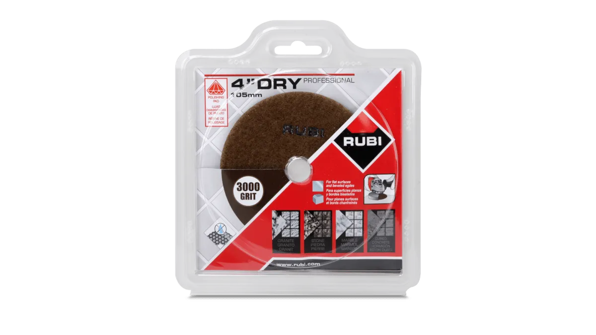 Rubi Dry Polishing Pads