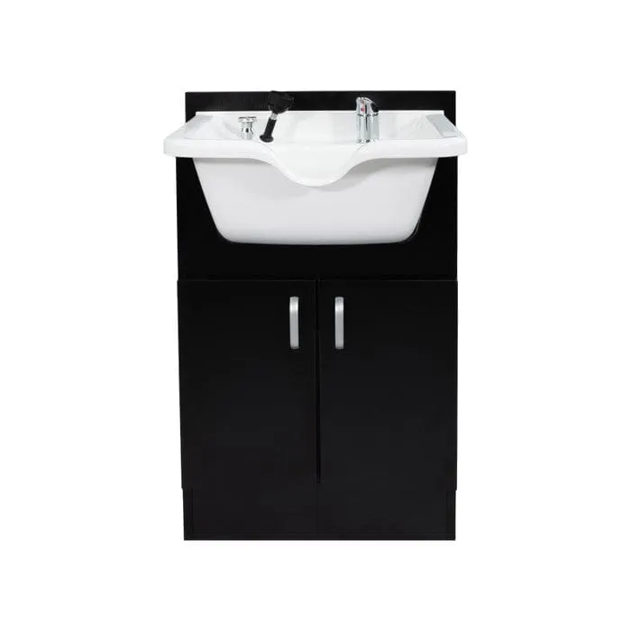 SANDEN Salon Shampoo Cabinet Set
