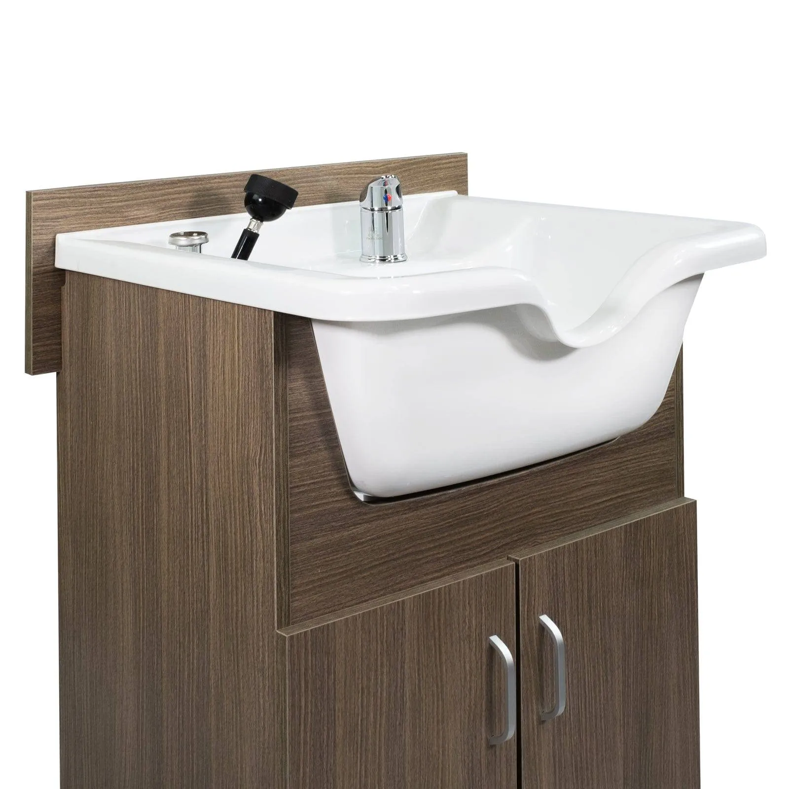 SANDEN Salon Shampoo Cabinet Set