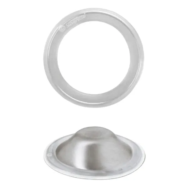 Silverette Silver Nursing Cups   O-Feel Ring