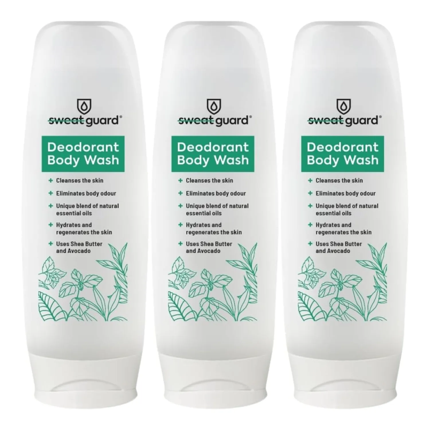 SWEAT GUARD® Deodorant Body Wash: Combat Odour, Nourish Skin