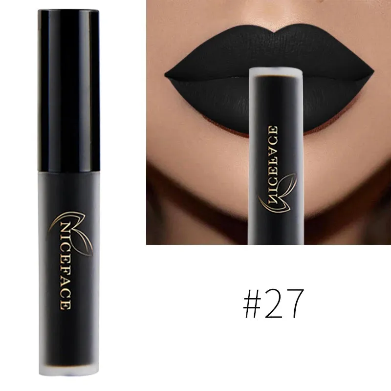 Trendy Waterproof Matte Velvet  Lipgloss